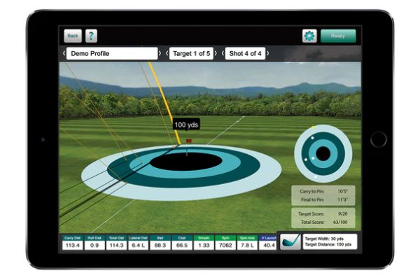 Flightscope Mevo+ virtual range